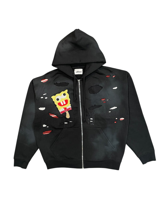 1of1 Thrashed Spongebob Hoodie