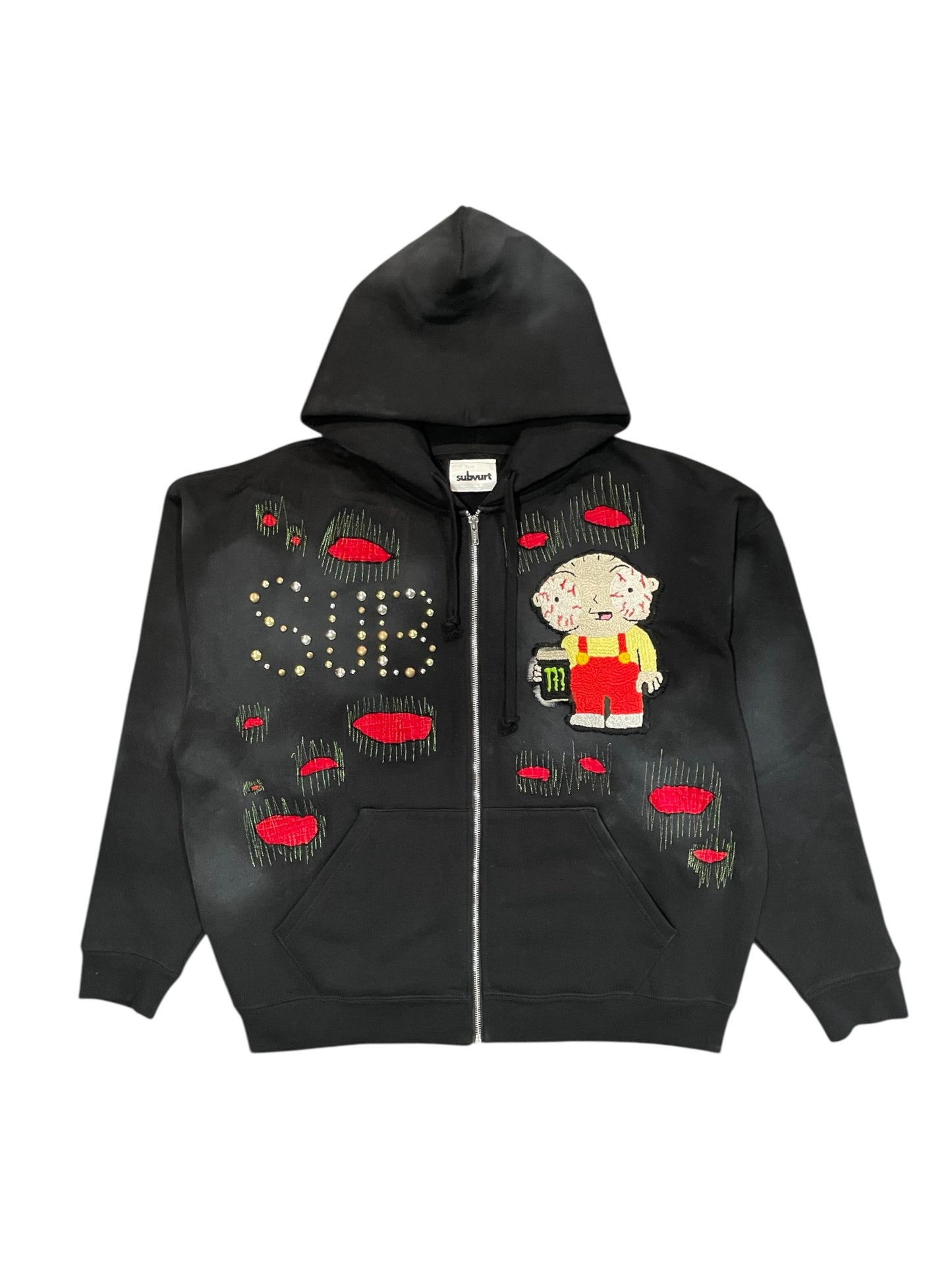 1of1 Thrashed Stewie Hoodie